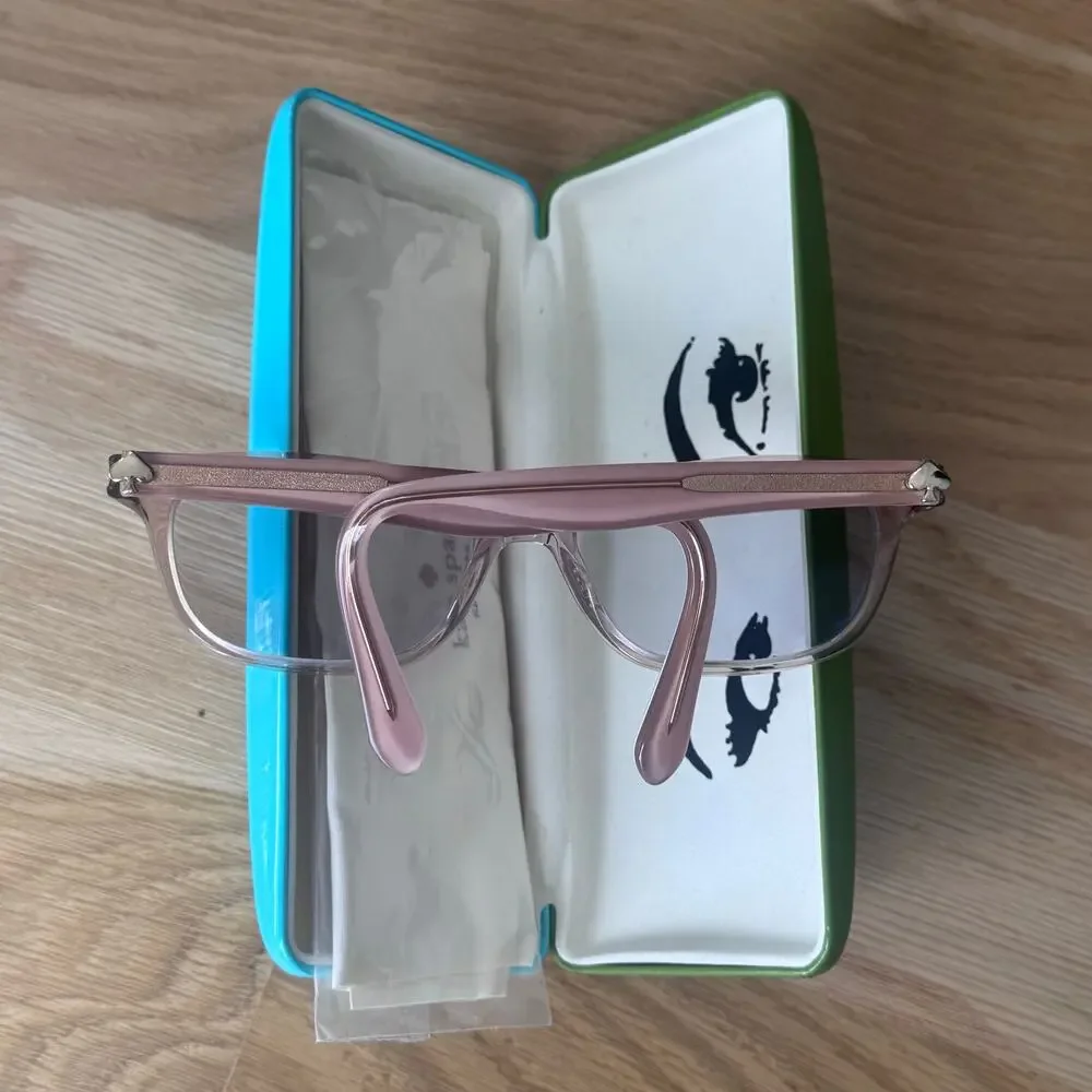 Kate Spade Beige Stripe White QGX Brylie Women's Eyeglasses Full Rim